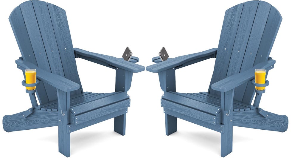 Folding Adirondack Chair, Set of 2