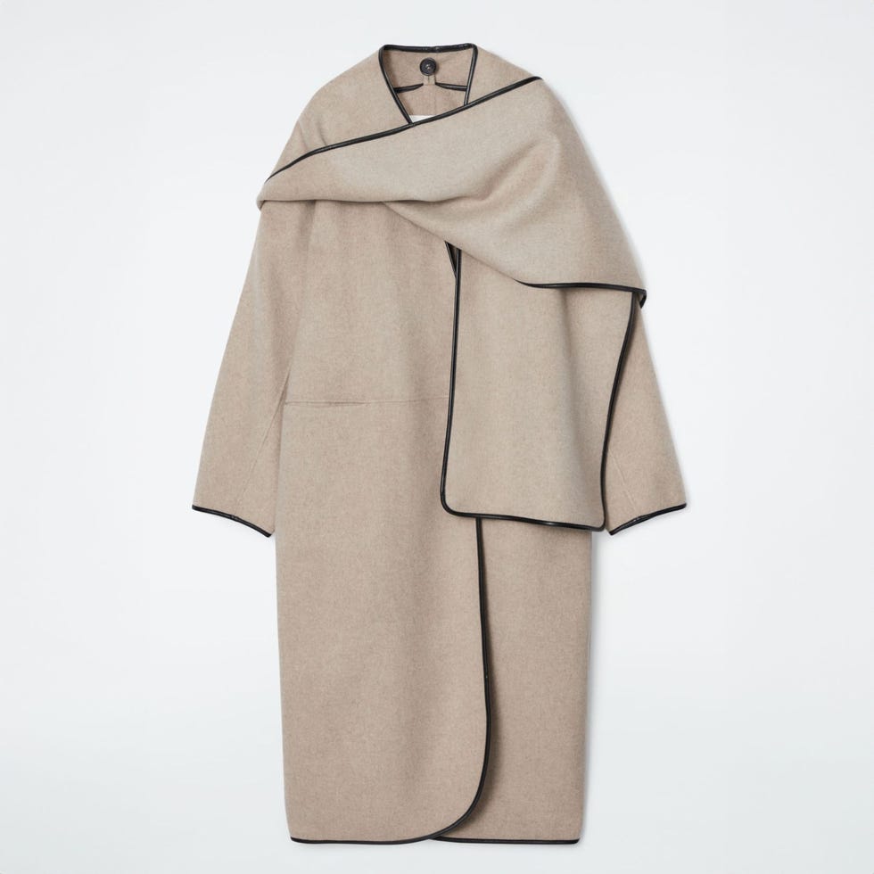 Wool Scarf Coat