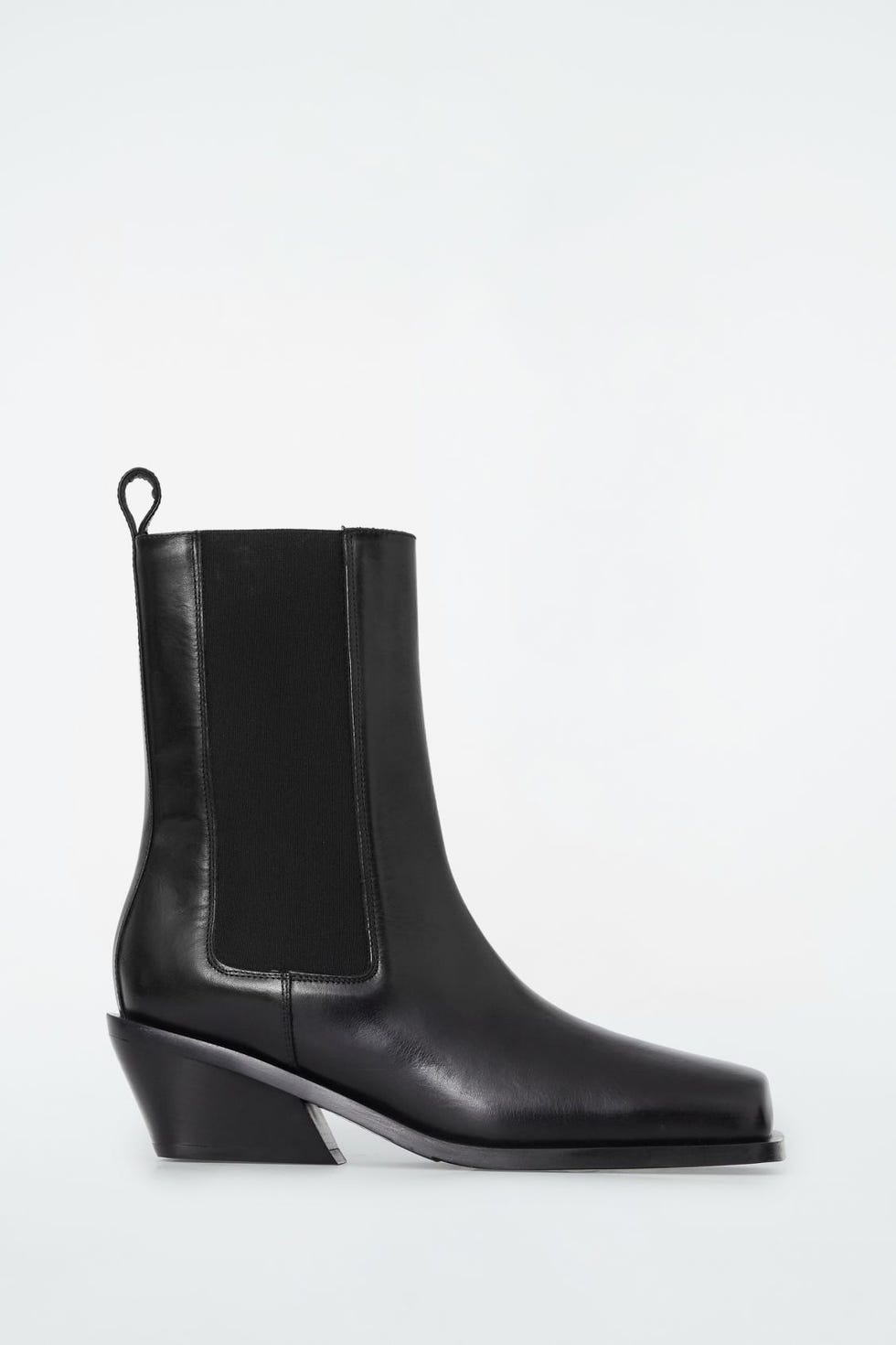 Square-Toe Chelsea Boots