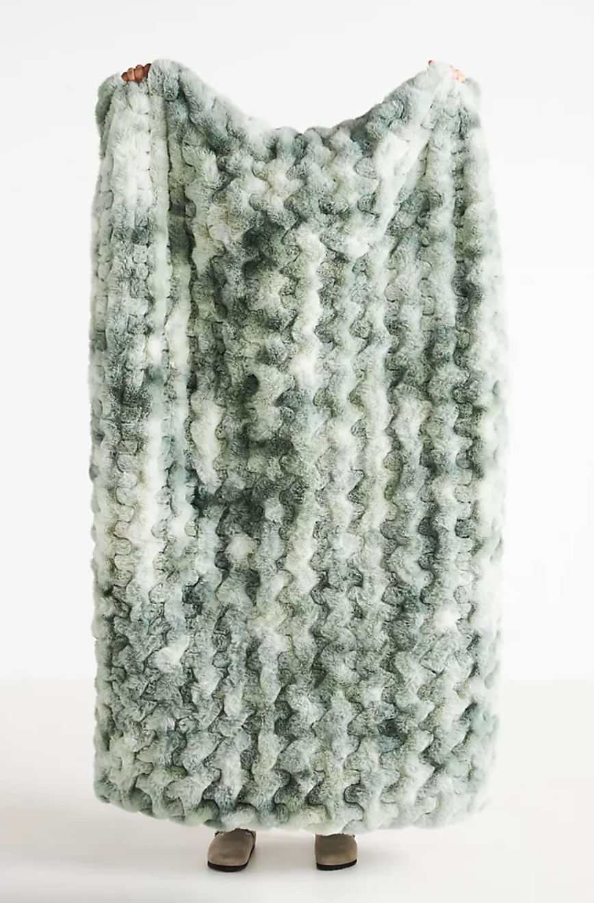 Luxe Faux Fur Throw Blanket