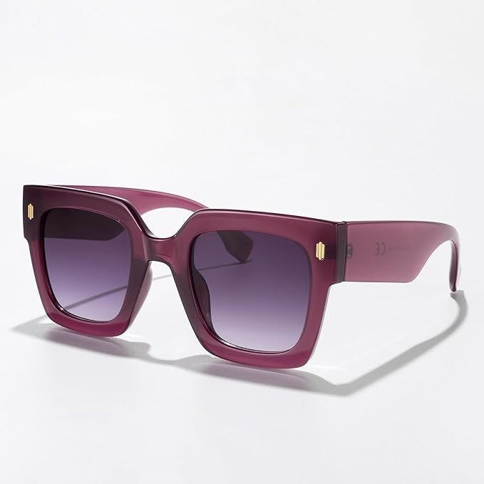 Vintage Oversized Square Sunglasses