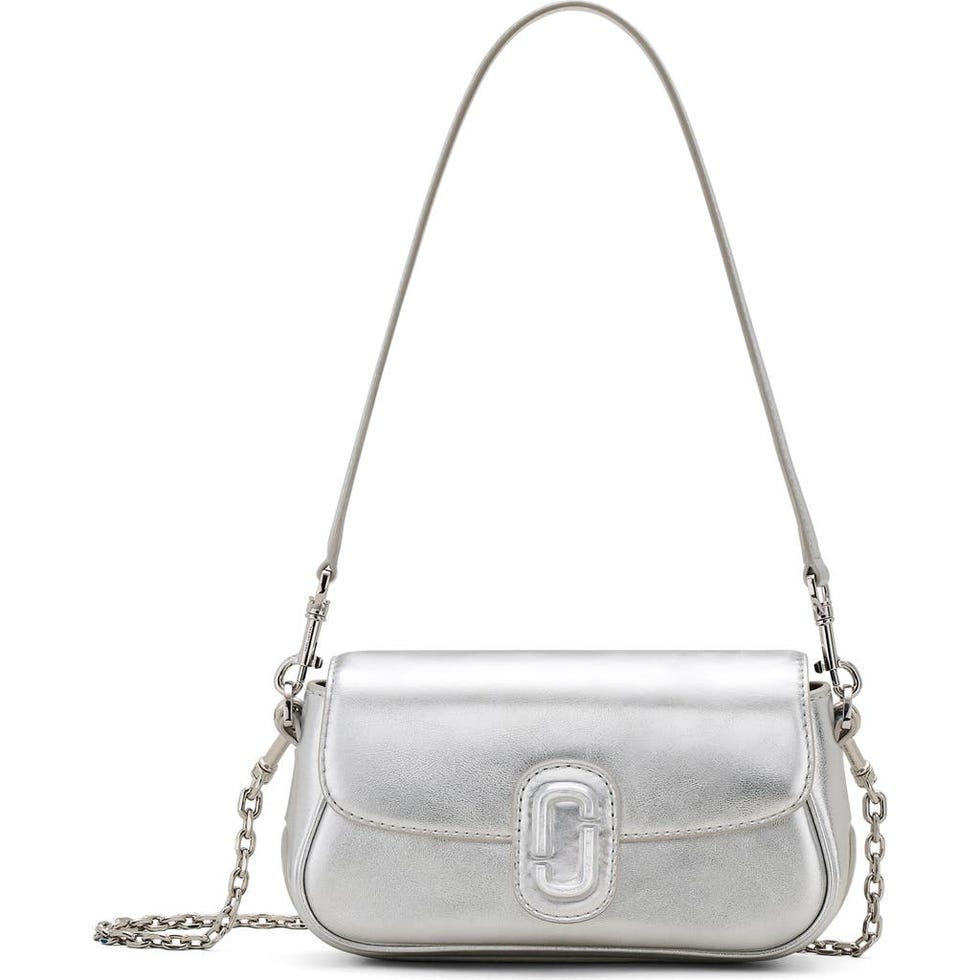 The Metallic Leather Shoulder Bag 