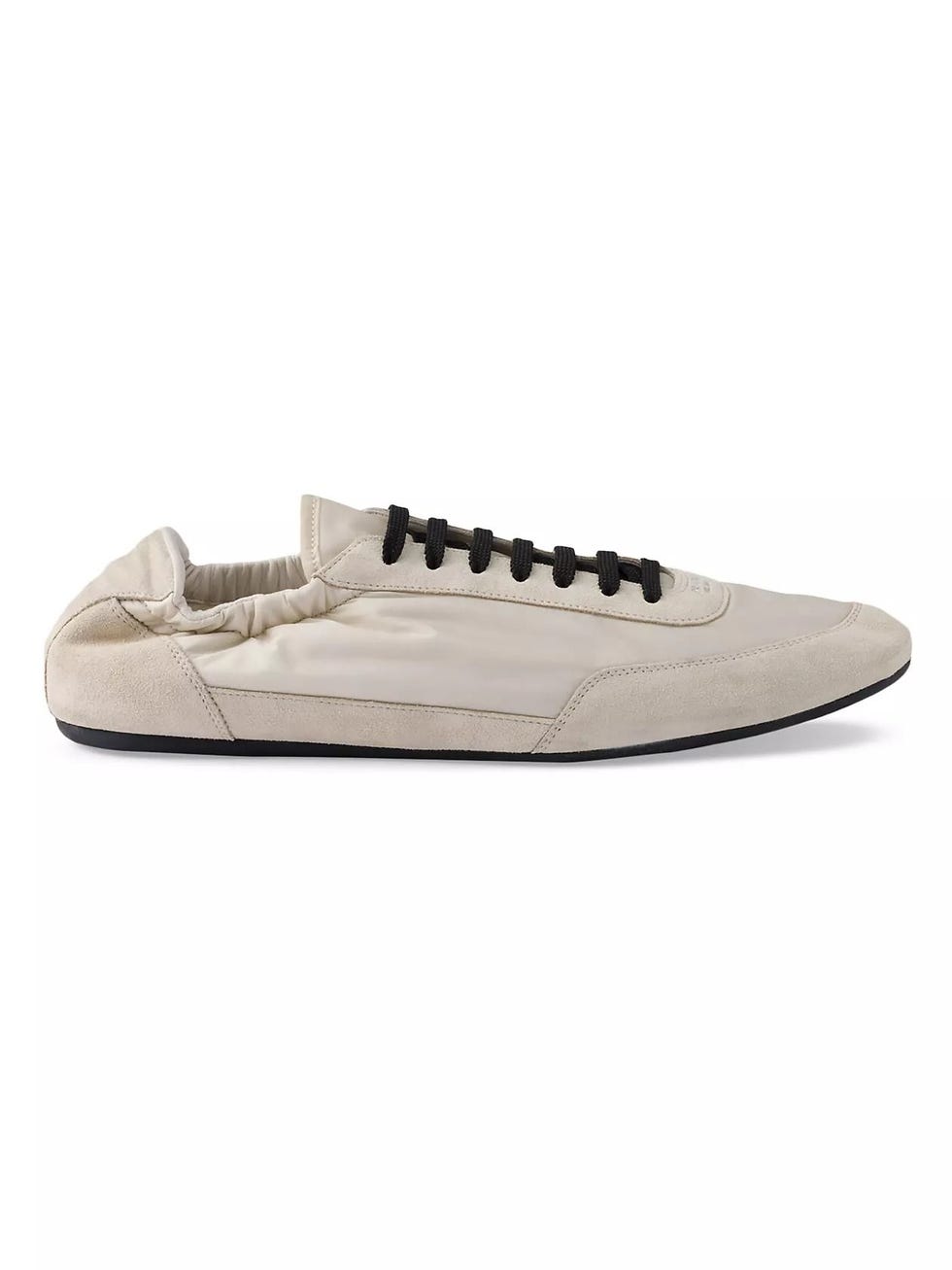 Collapse Re-Nylon and Suede Sneakers