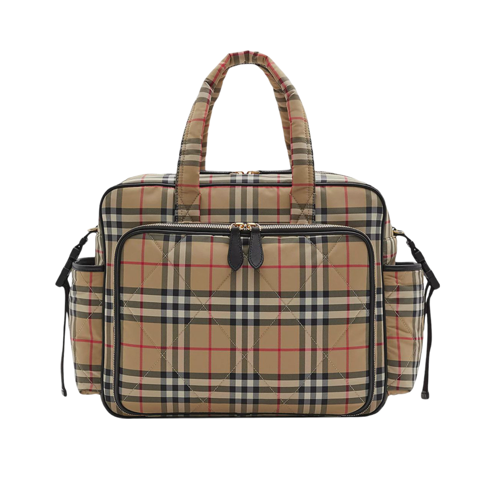 Archive Check Diaper Bag