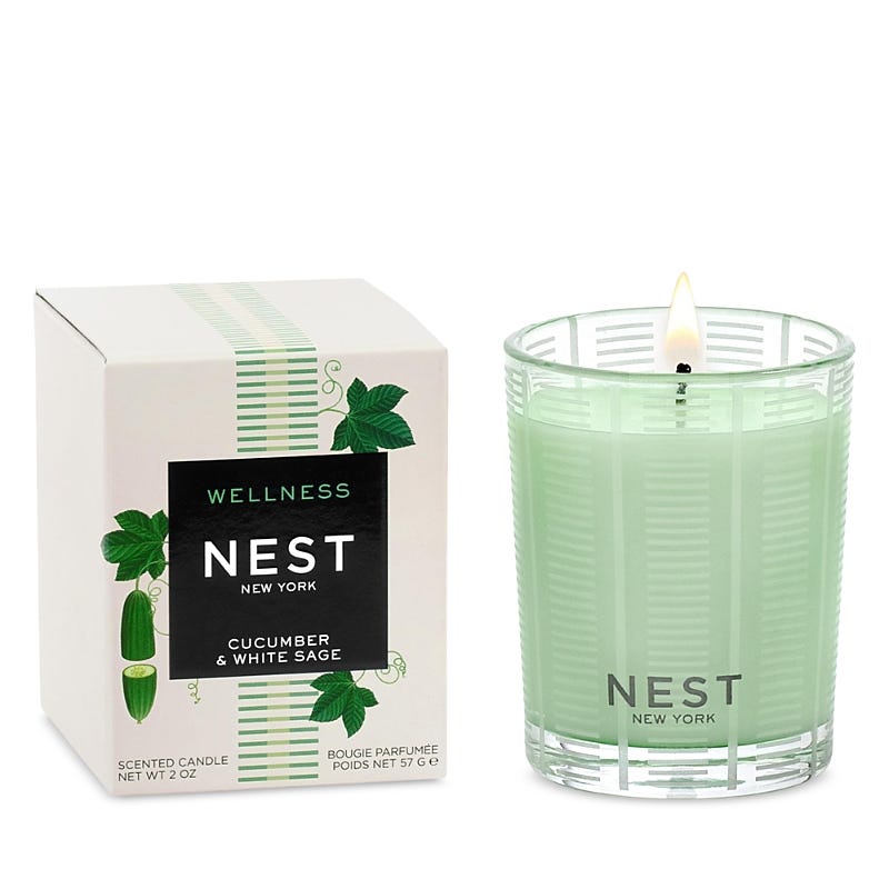 Cucumber & White Sage Votive Candle