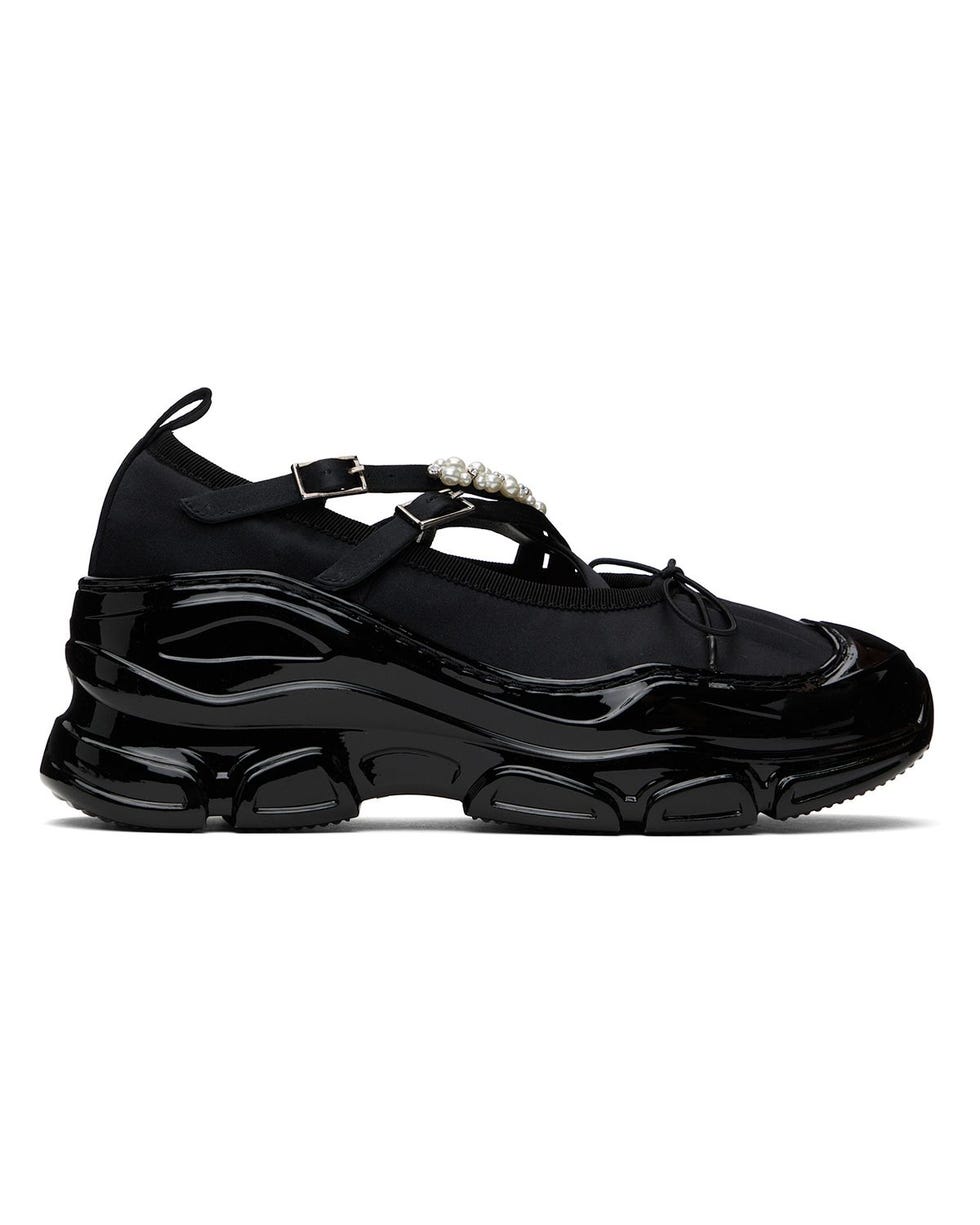 Beaded Tracker Ballerina Sneakers 