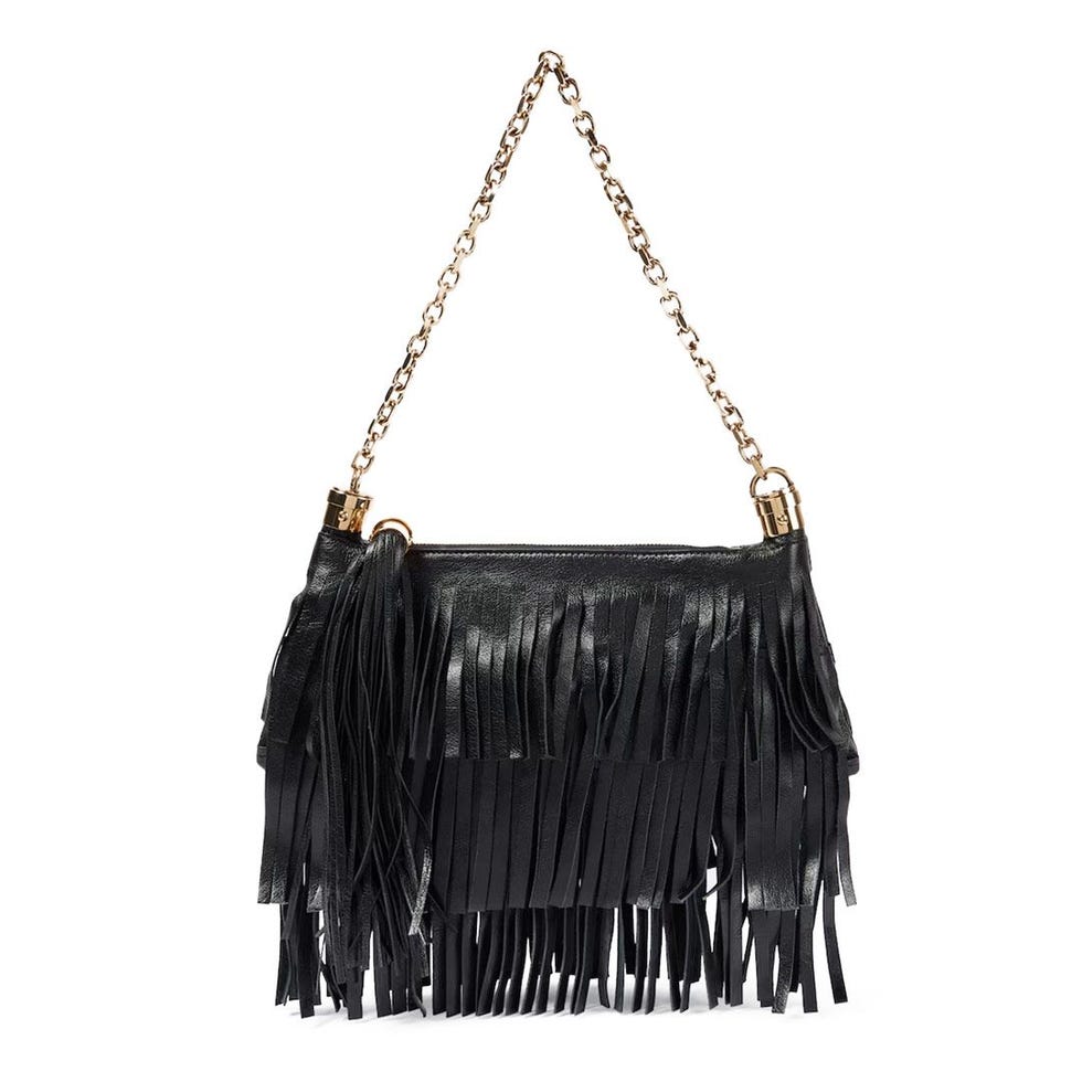 Foulard Fringed Shoulder Bag