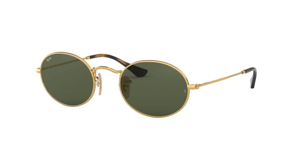 Ray-Ban Gafas de Sol Hombre/Mujer, Dorado, 51