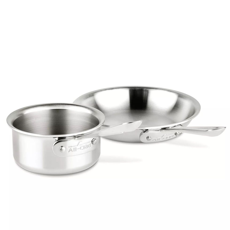 All-Clad D3 Stainless Steel 2-Piece Starter Set