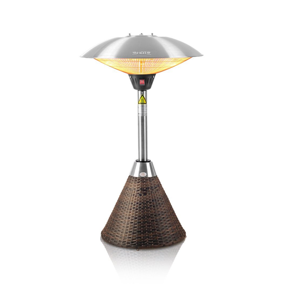 Halogen Bulb Electric Infrared Table Top Heater