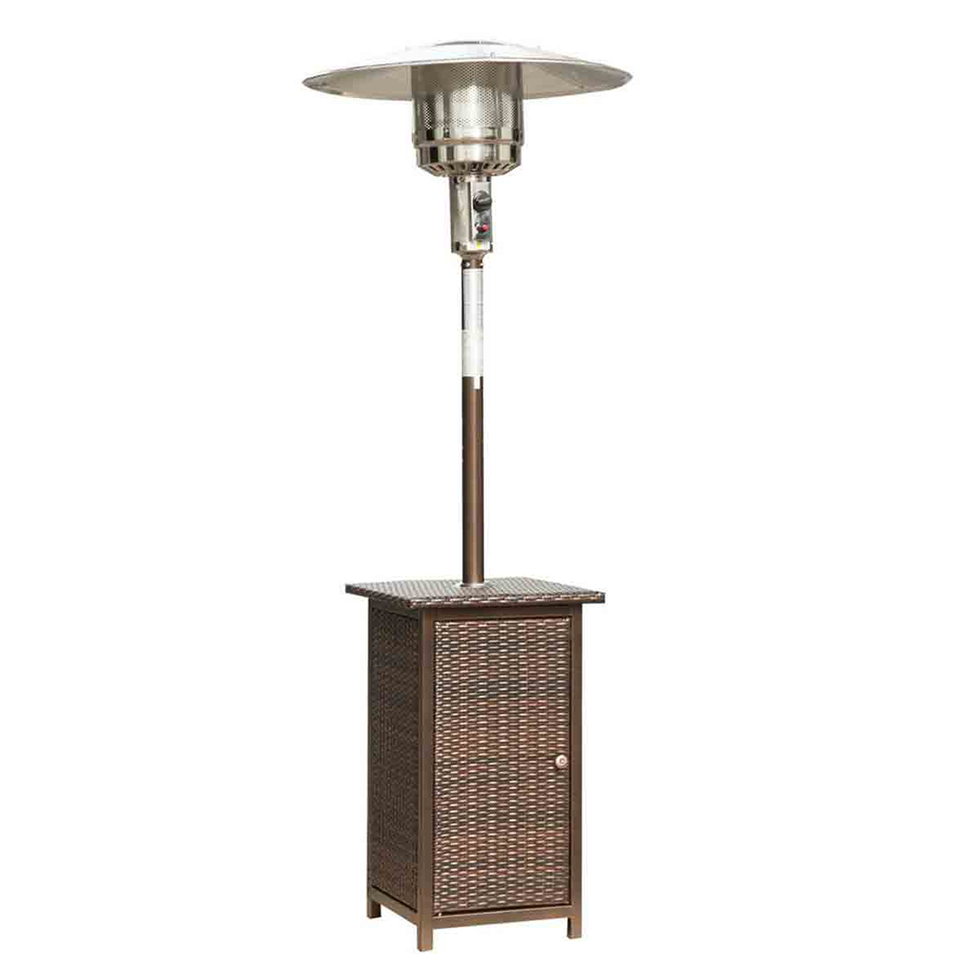 12kw Gas Terrace Standing Heater with Tabletop