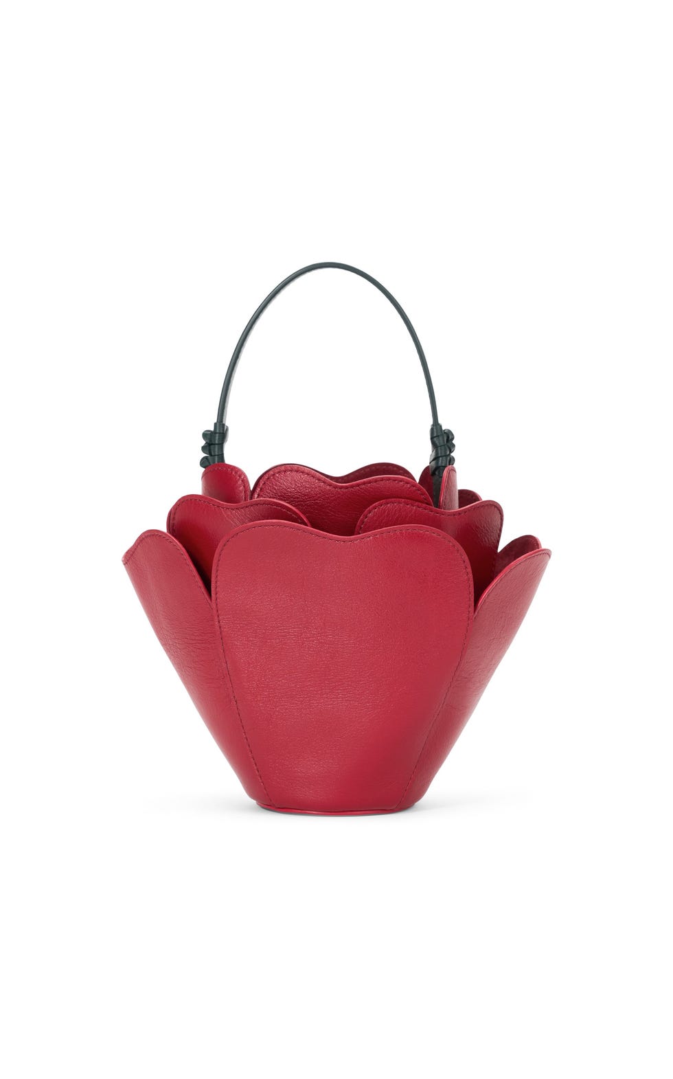 Juliet Rose-Shaped Leather Mini Bag