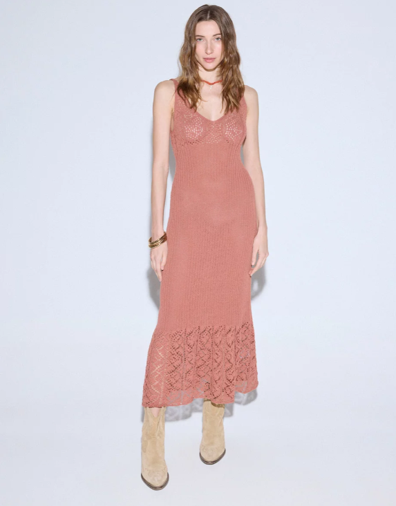 Vestido punto boho