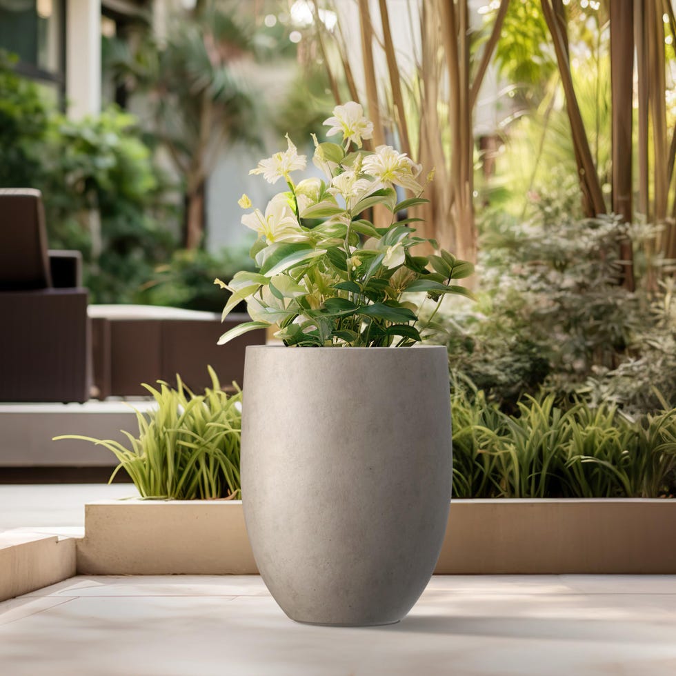Concrete Tall Planter