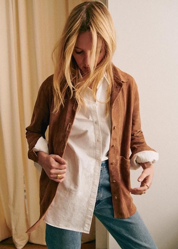 Will Jacket - Camel Suede