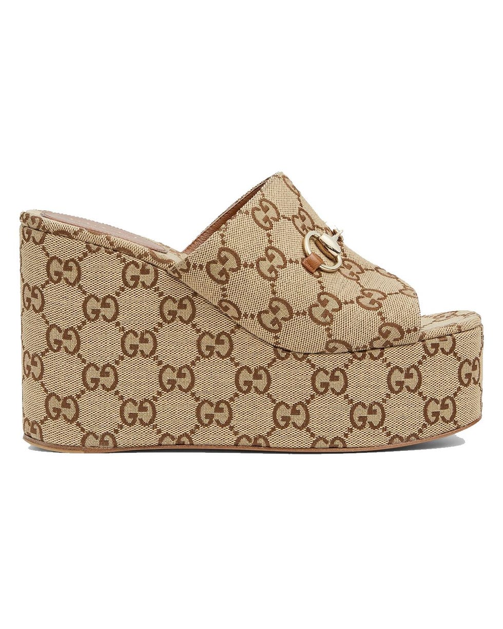 Wedge Sandal with Horsebit