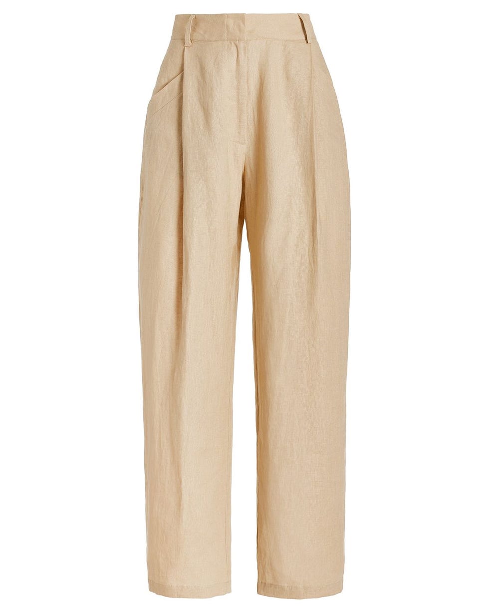 Linen Highrise Trousers
