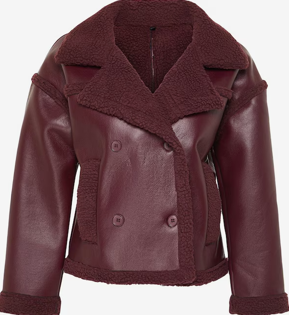 Chaqueta de invierno Trendyol en Borgoña