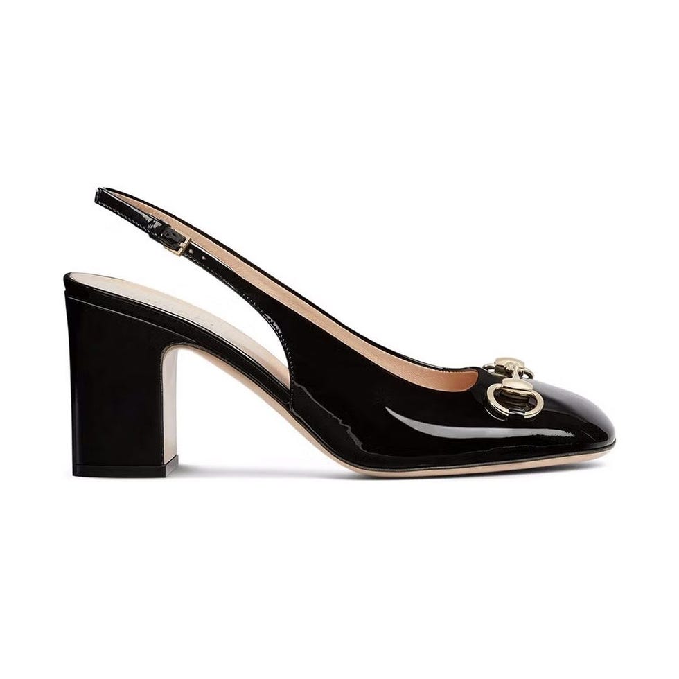 Horsebit Slingback Pump