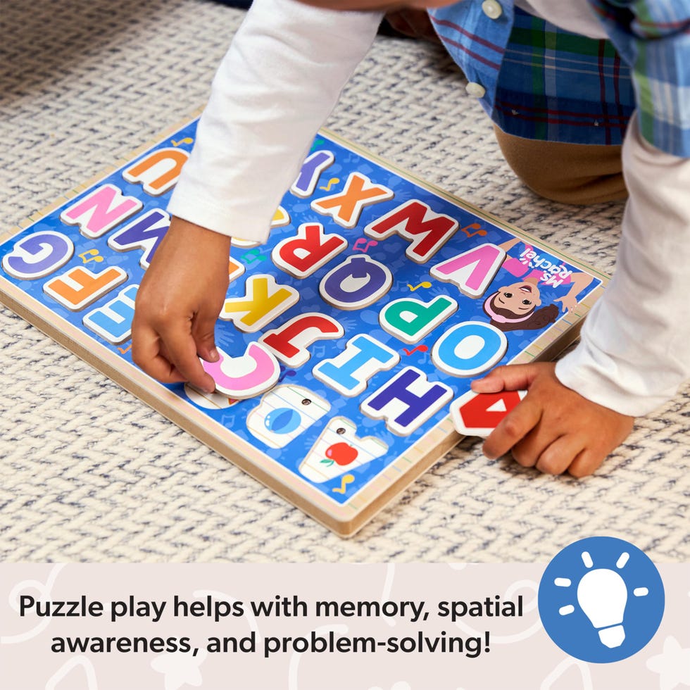 Ms. Rachel Wooden Phonics Alphabet Sound Puzzle