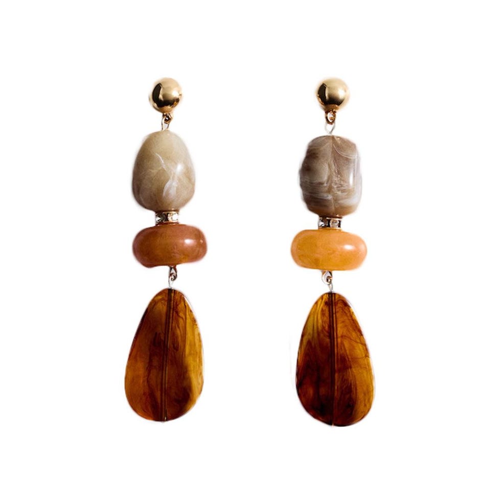 Beaded Drop Earrings