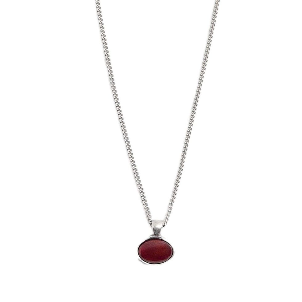 Necklace with Stone Pendant