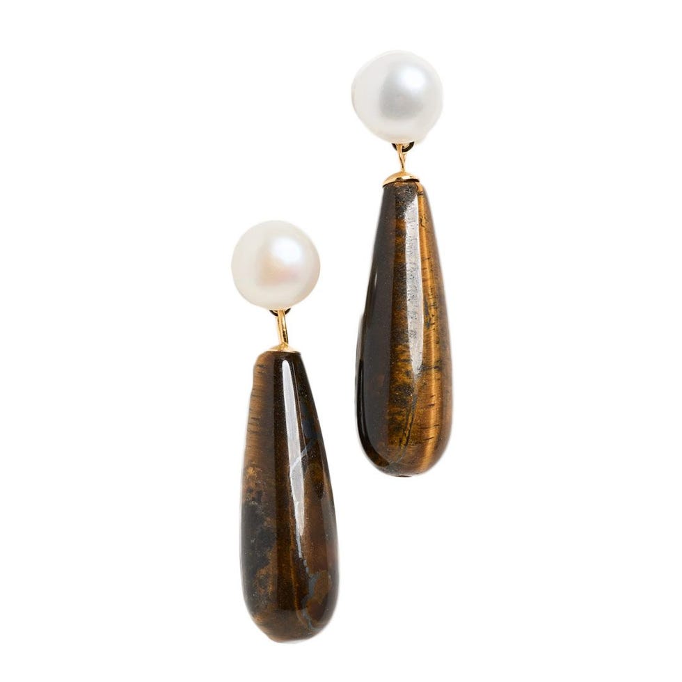 Linnea Tiger Eye Earrings