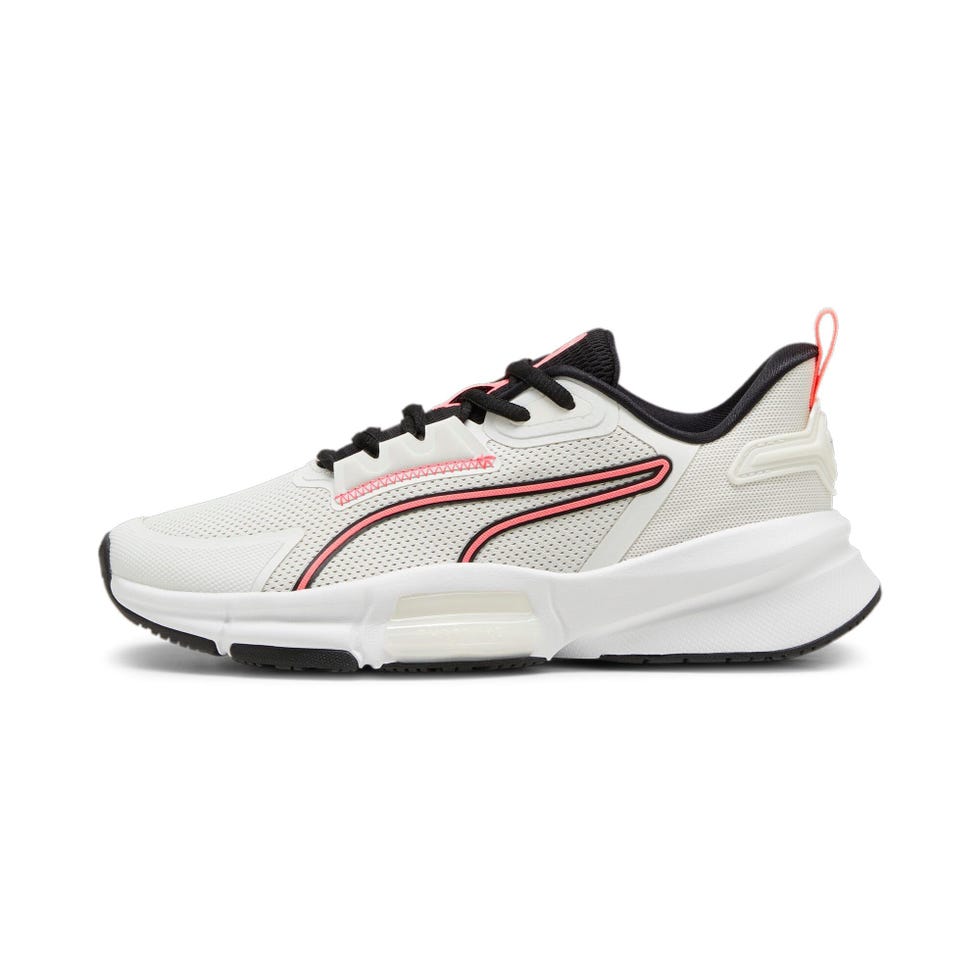 Puma Powerframe 379560 - Scarpe da corsa da donna, 24 Colori Autunno Inverno Vapor Grey PUMA Black Sunset Glow 09, 25.0 cm