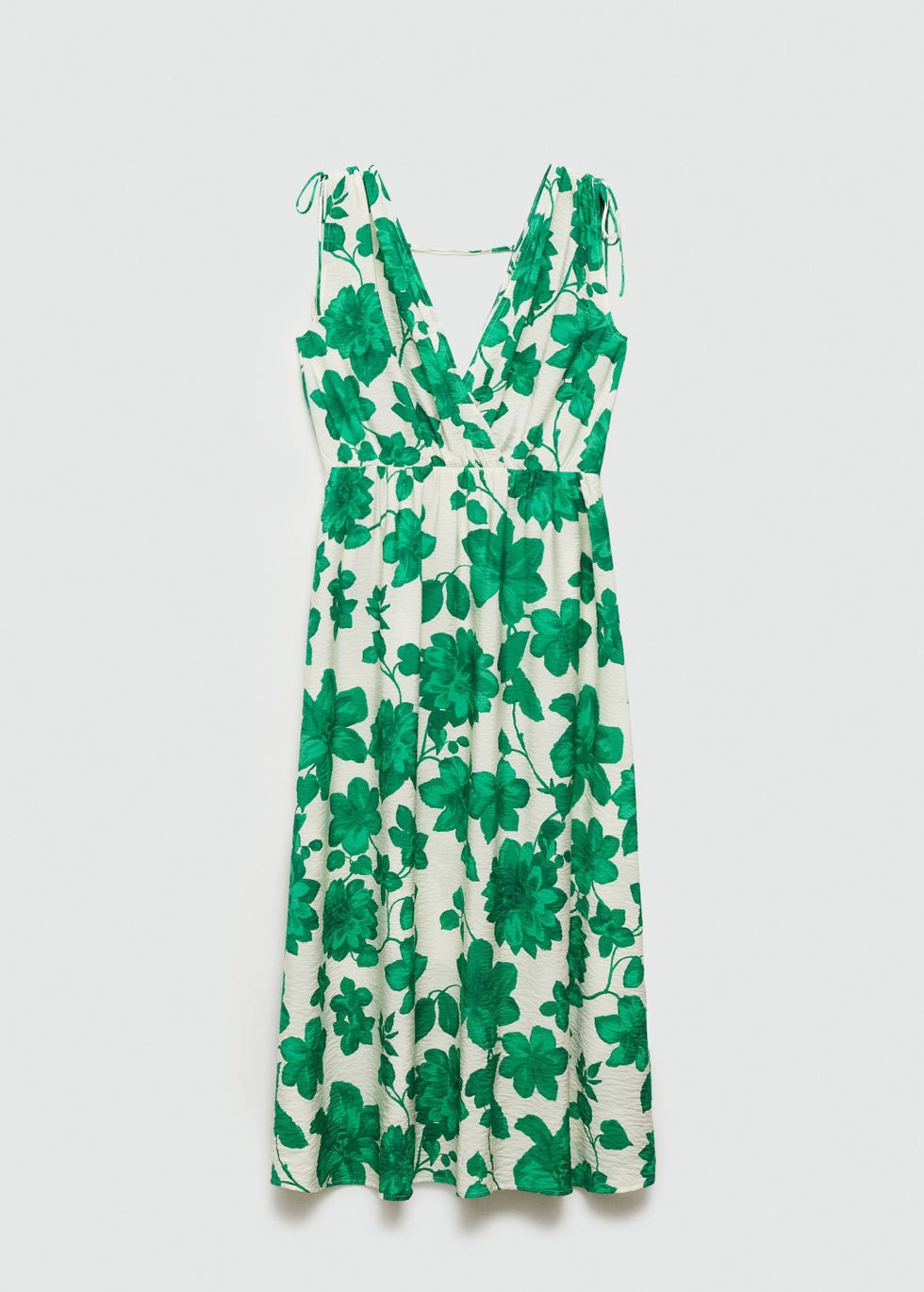 Vestido con escote en v