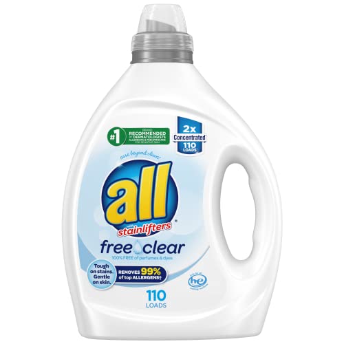 Free Clear Liquid Laundry Detergent