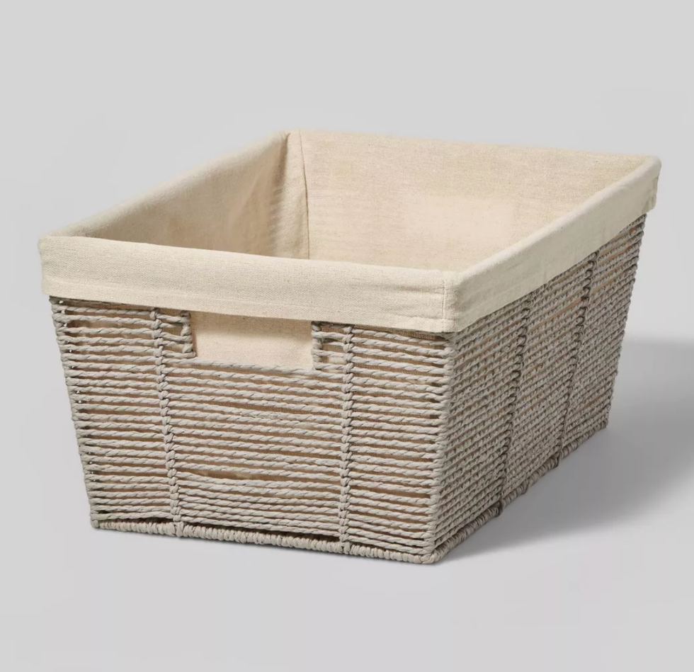 Twisted Paper Rope Basket