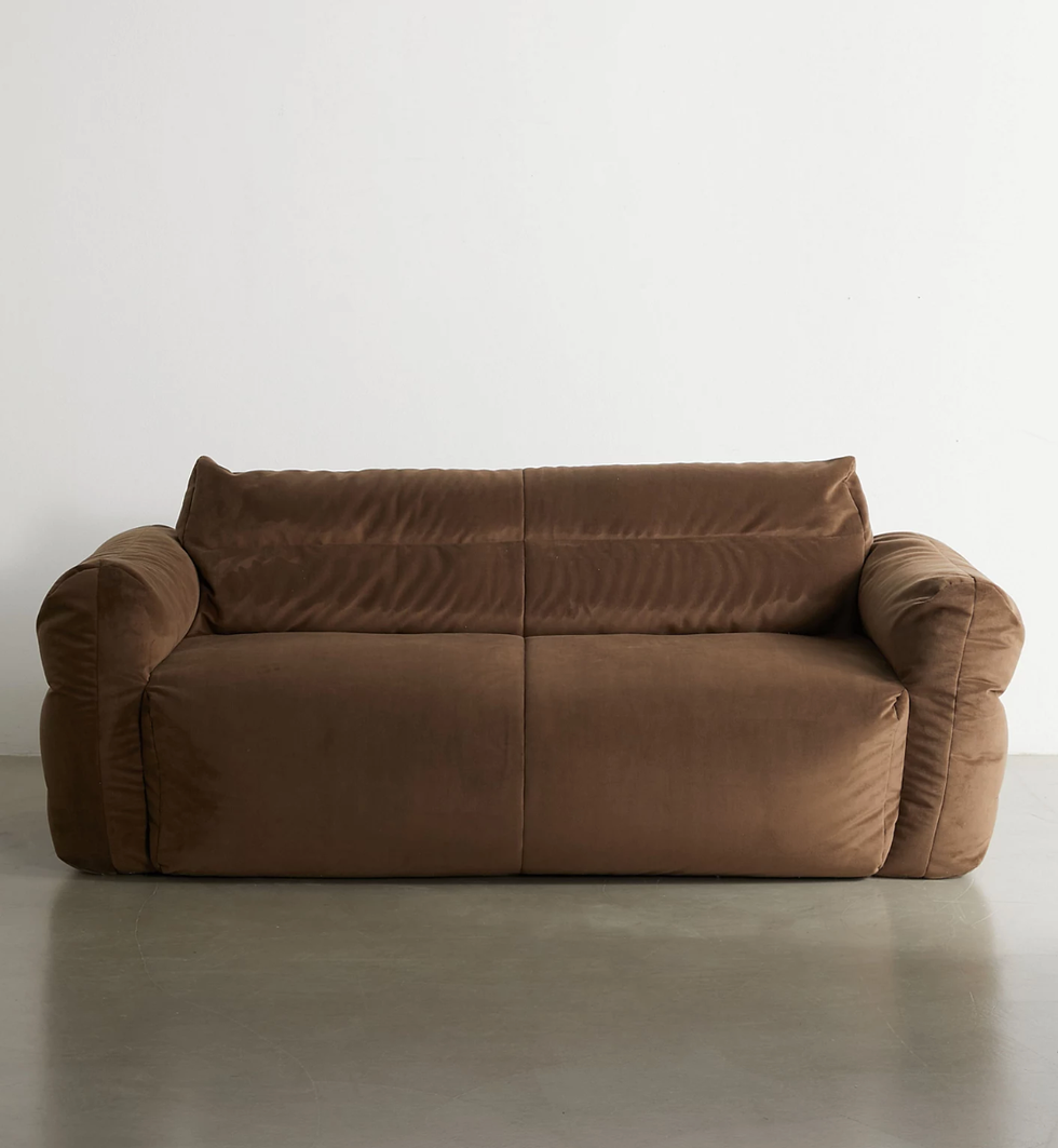 Matilda Velvet Bean Bag Sofa