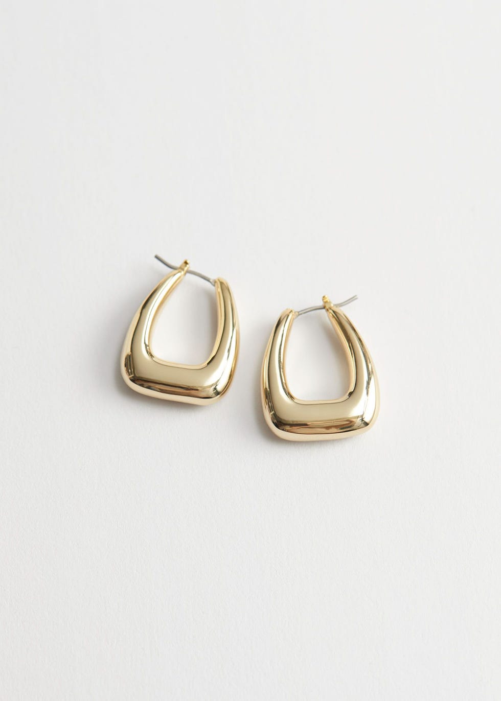 Chunky Gold Hoops 