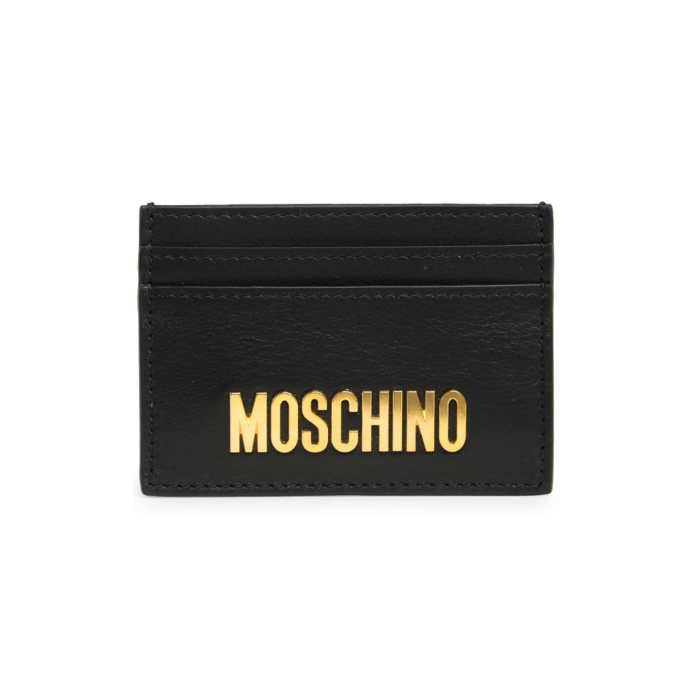 Leather Logo Card Case