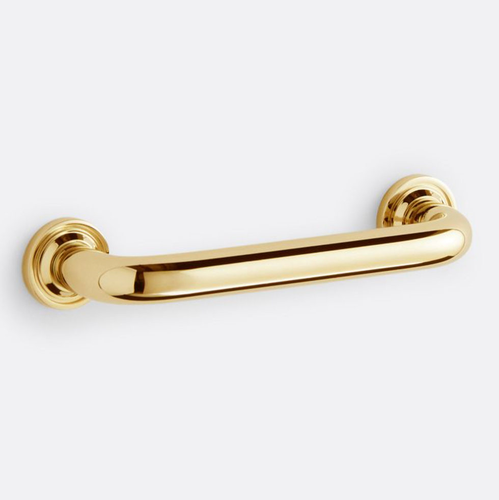 Unlacquered Brass Drawer Pull