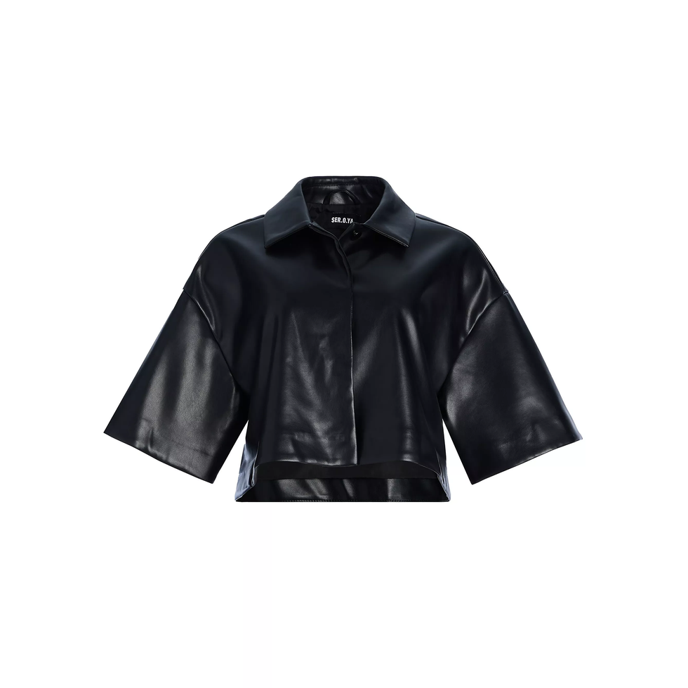 Jacket of Grandy Faisy Leather