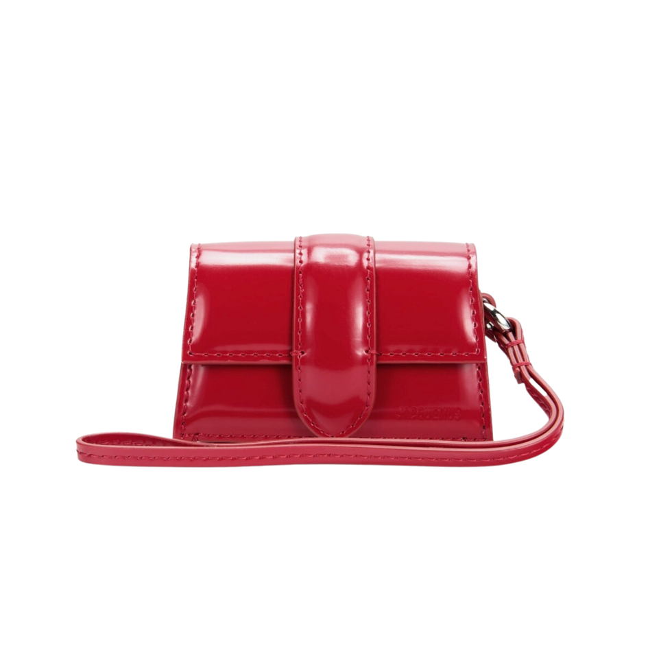 Le Porte Bambino Leather Mini Wristlet