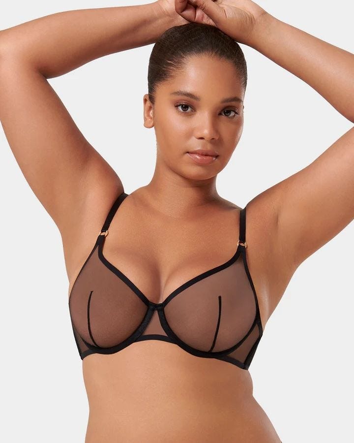 Naomi Wired Bra Black