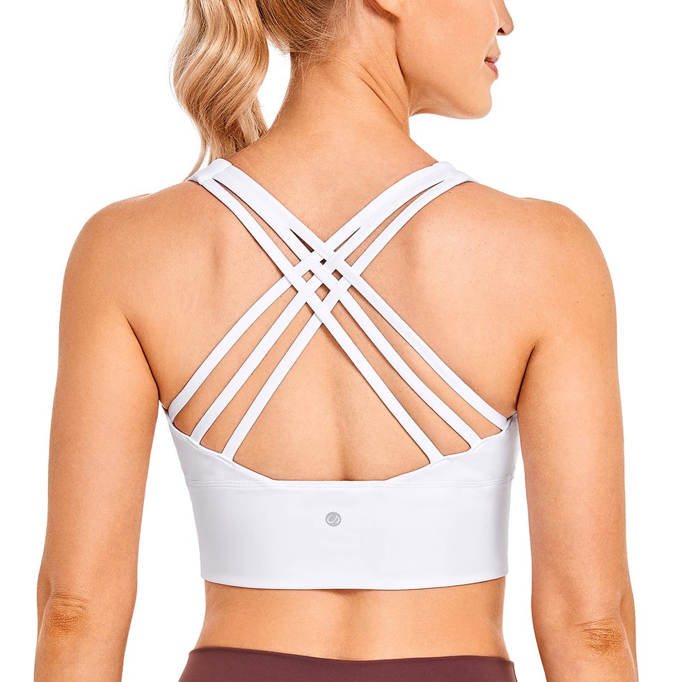 Strappy Longline Sports Bra