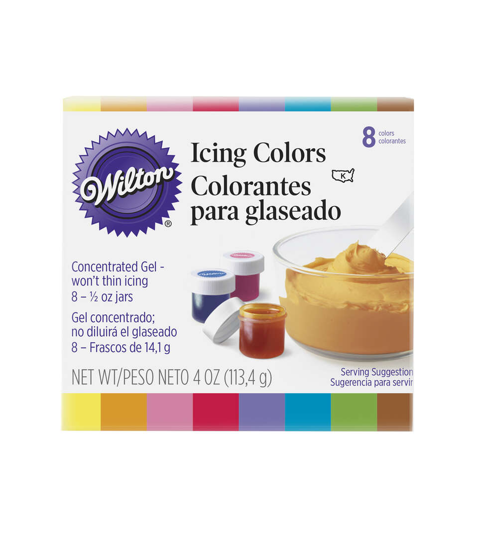 Wilton 8 Icing Colors Set
