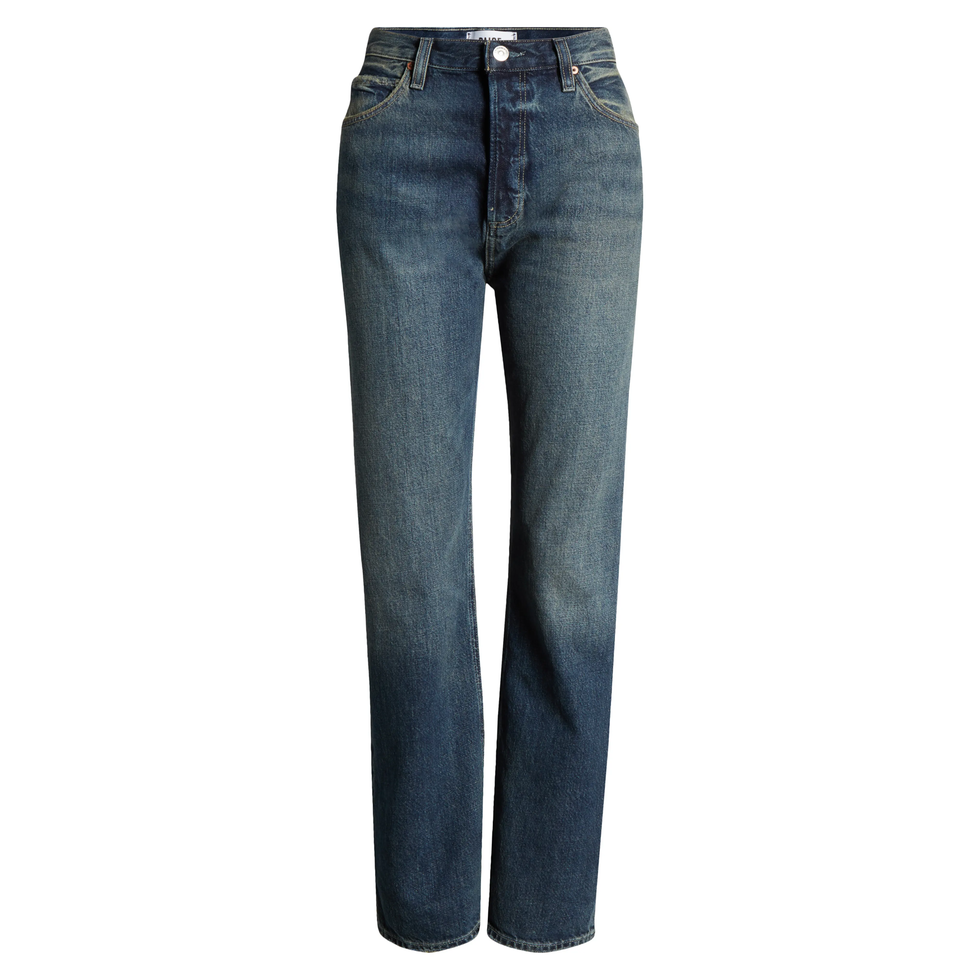 Sawyer High Waist Straight Leg Jeans in Matchstick