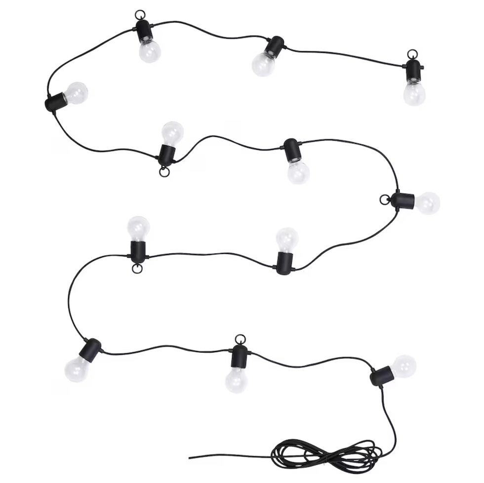 SVARTRÅ LED String Light With 12 Lights