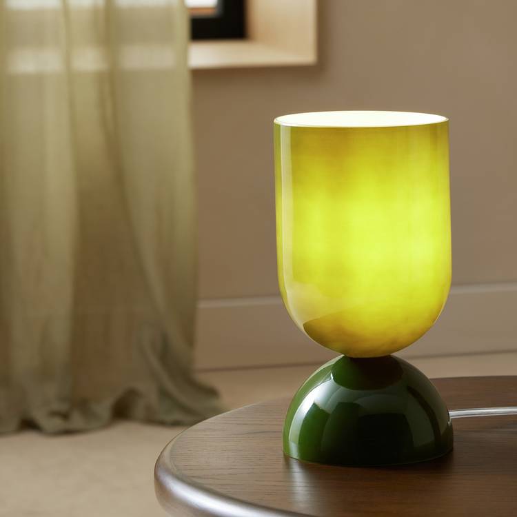 Habitat Gloss Glass Table Lamp
