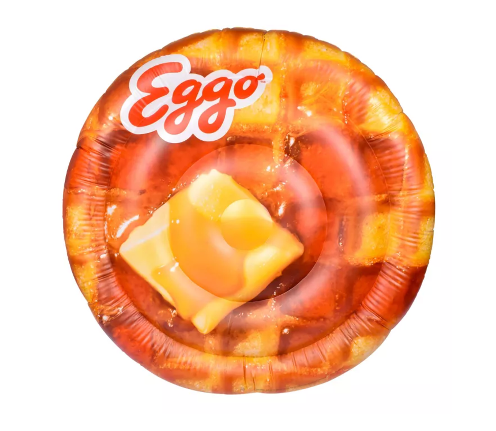 Eggo Waffle Pool Float