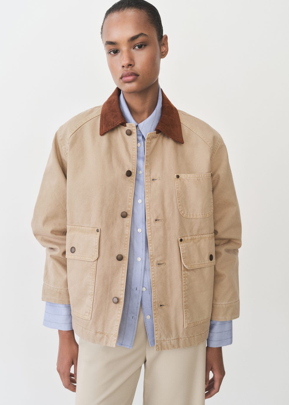 Denim Parka
