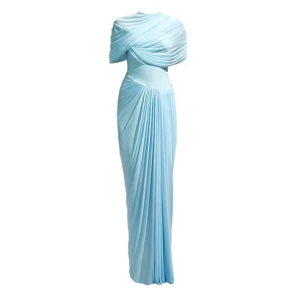 Jasmine Baby Blue Maxi Dress