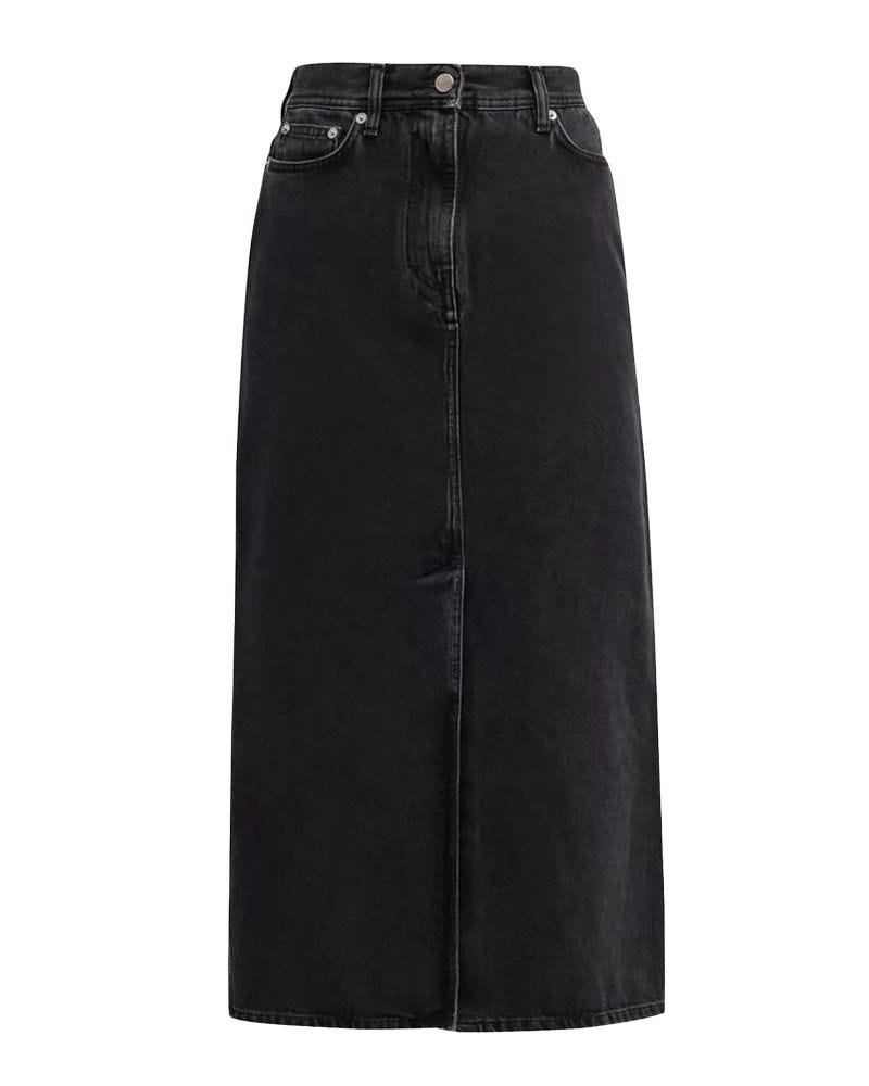 Rona Denim Maxi Skirt