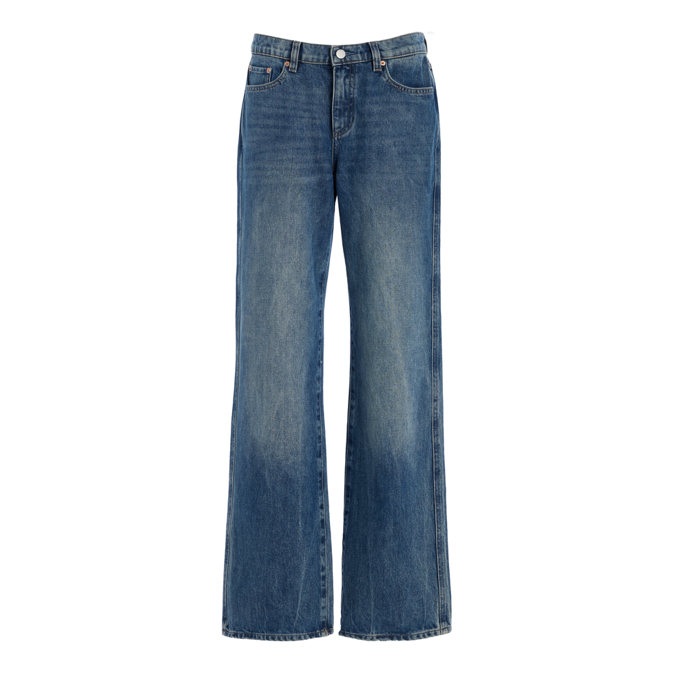 Drue Low Rise Straight Jeans