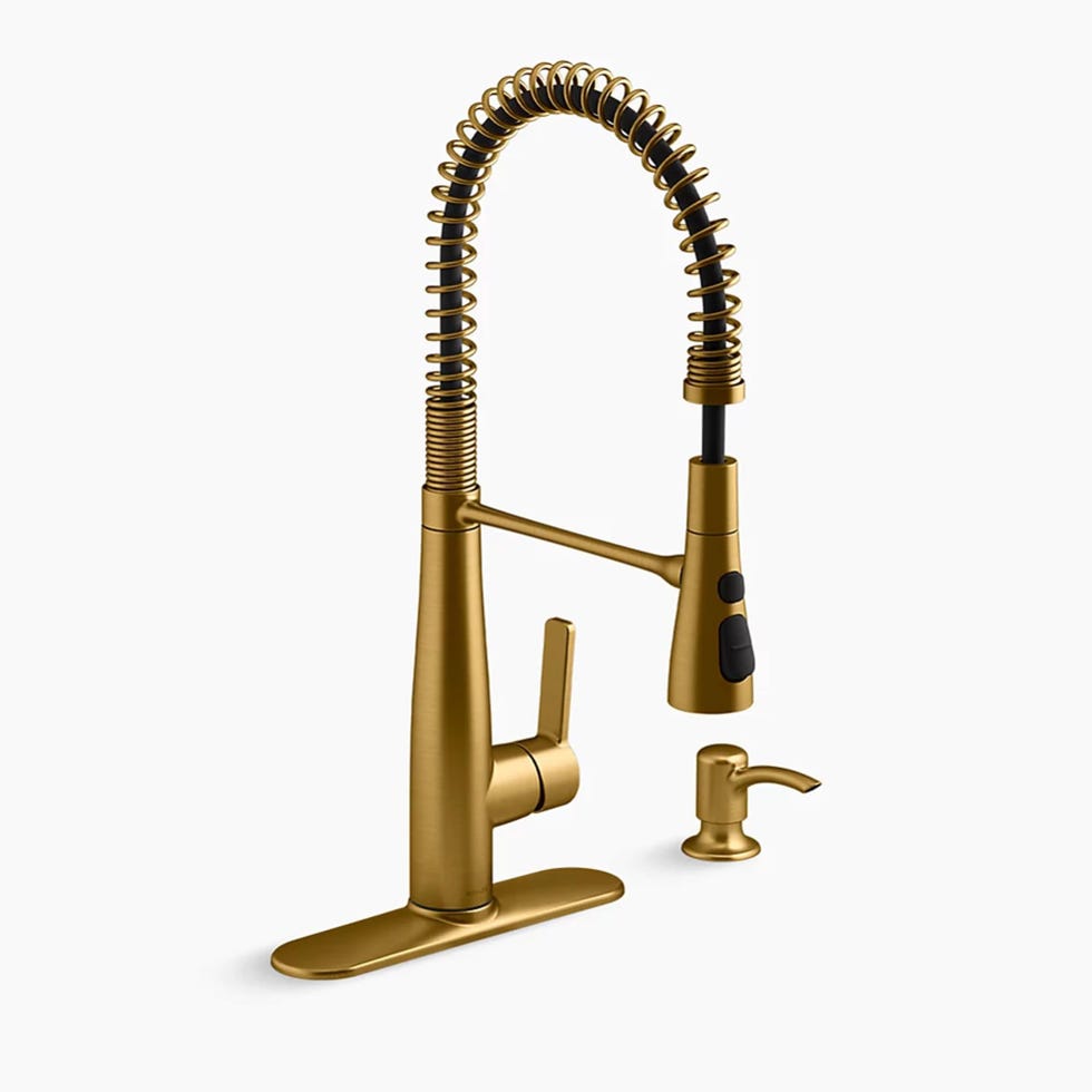 Semi-Professional Kitchen Faucet With Soap Dispenser