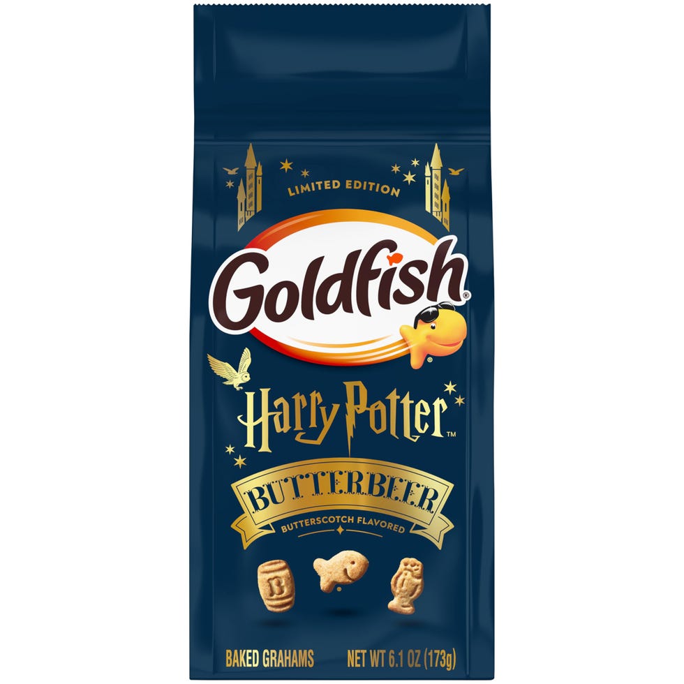 Goldfish Harry Potter Butterbeer Butterscotch Flavored Baked Grahams
